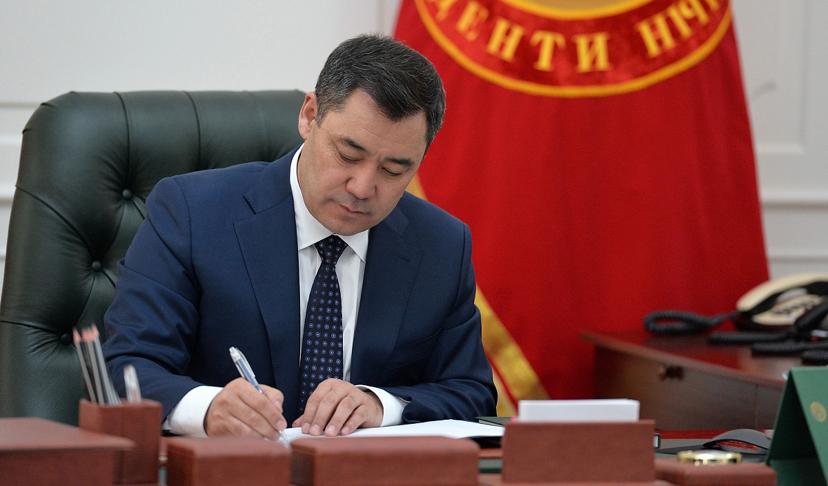 Президент КР Садыр Жапаров повторно наложил Вето на законопроект «О профсоюзах»!